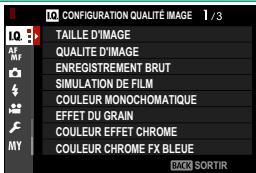 OSIAPN HYBRIDEX-PRO 3 NOIR - Utilisation des menus - 2