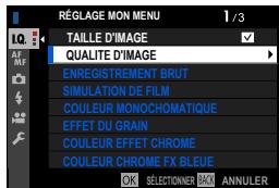 OSIAPN HYBRIDEX-PRO 3 NOIR - Réglage mon MENU - 3