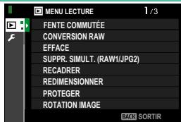 OSIAPN HYBRIDEX-PRO 3 NOIR - Utilisation des menus - 3