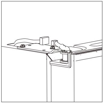 DAEWOO FRN-H550D2X - Enlever les portes - 2