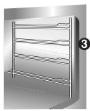 SMEG CS 120A-6 ANTHRACITE - MANETTE DU THERMOSTAT RÉGLABLE ENTRE 50 - 200°C - 2