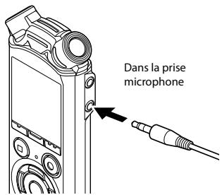 OLYMPUS LS-P1 - Enregistrement avec un microphone externe - 1