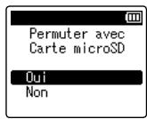 OLYMPUS LS-P1 - Insertion d'une carte microsd - 4