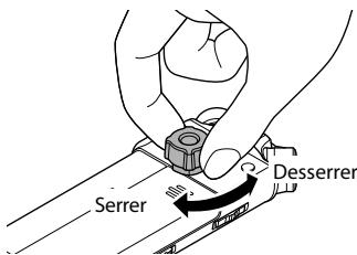 OLYMPUS LS-P1 - Fixation de l'adaptateur trépied (TR2) - 2