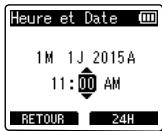OLYMPUS LS-P1 - Configuration de la date et de l'heure - 2