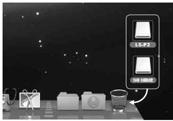 OLYMPUS LS-P1 - Déconnexion de l'enregistreur vocal d'un ordinateur - 8