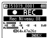 OLYMPUS LS-P1 - Réglage du niveau d'enregistrement - 3
