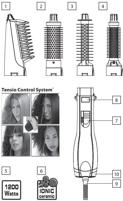 BABYLISS PO735E - brushing très longue tenue : lissage, volume et souplesse - 1