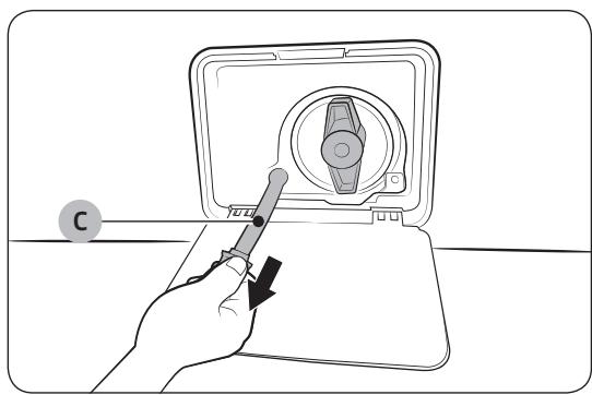 SAMSUNG WW90T534DITT - Vidange d'urgence - 3
