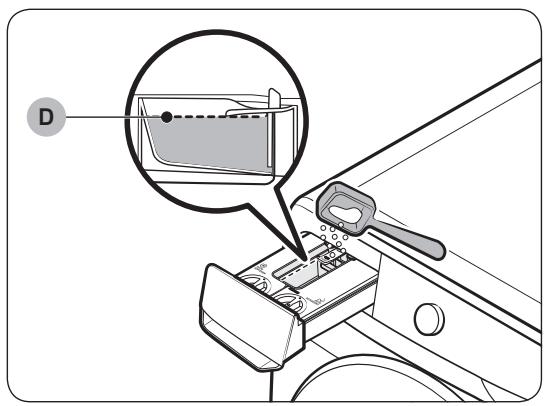 SAMSUNG WW90T534DITT - Instructions relatives au tiroir à lessive - 2