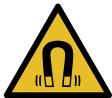 SIEMENS CT718L1B0 - WARNING - Danger: Magnetism! - 1