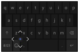 ACER M330 - Contrôle du curseur du texte - 1