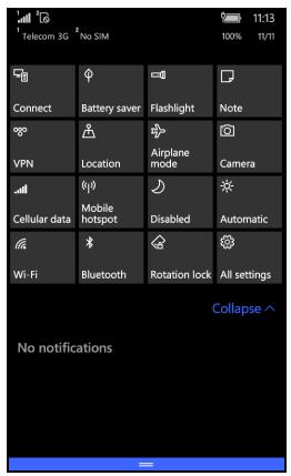 ACER M330 - Centre de notifications - 1