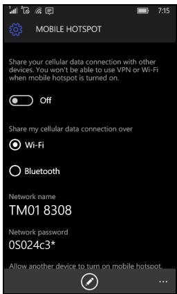 ACER M330 - Partager votre connexion internet - 1