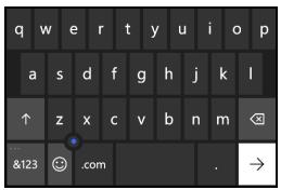 ACER M330 - Entrer le texte - 1