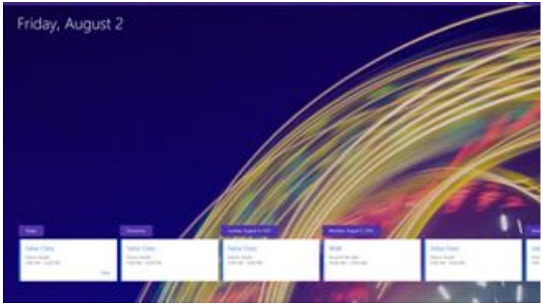 MICROSOFT Surface 3 12860 - Calendrier et rappels - 1