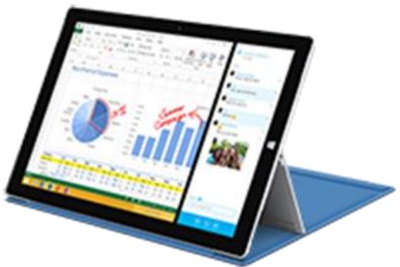 MICROSOFT Surface 3 12860 - Replier le clavier en arrêté - 1
