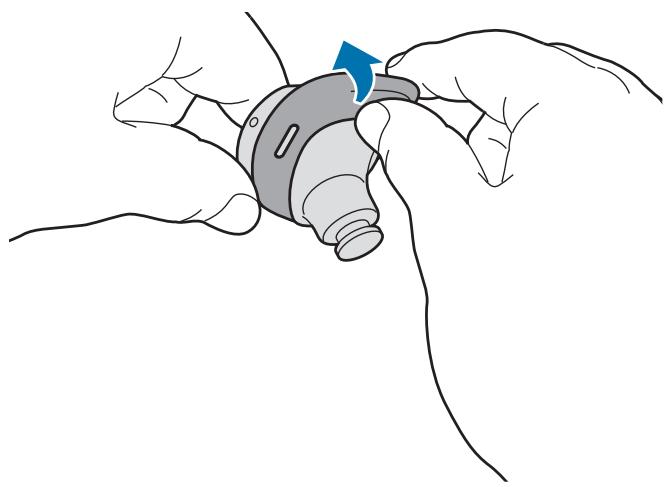 SAMSUNG Buds2 Pro - Fixer une ailette sur la mini-oreillette - 1