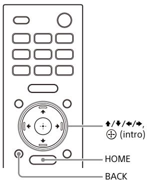 SONY HTA9 - Funciónamento del menu Home - 1