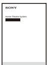 SONY HTA9 - Mode d'emploi (ce document) - 1