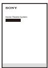 SONY HTA9 - Manual de instrucciones (este documento) - 1