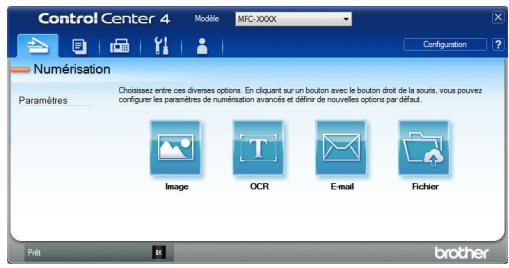 BROTHER TIFC-L6B00DW - Enregistrer des documents et des photos numérisés dans un dossier sous forme d'un fichier PDF en utilisant le mode avancé de ControlCenter4 (Windows®) - 3
