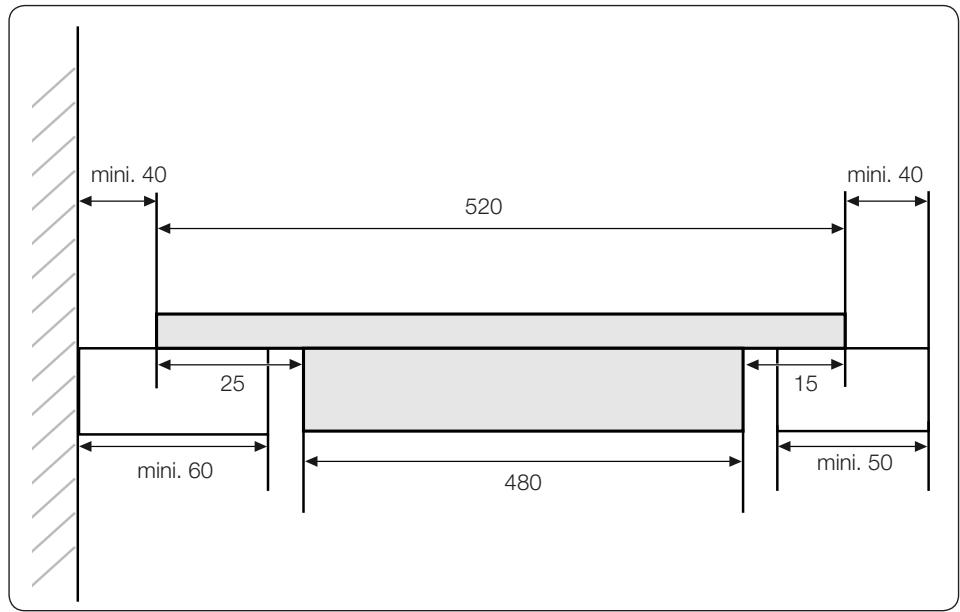 SAMSUNG NZ84F7NC6AB - INSTALLATION DE L'APPAREIL SUR LE PLAN DE TRAVAIL - 7