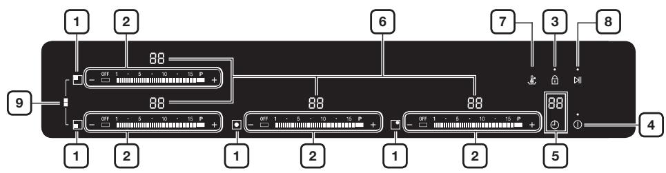 SAMSUNG NZ84F7NC6AB - TABLEAU DE COMMANDE - 1