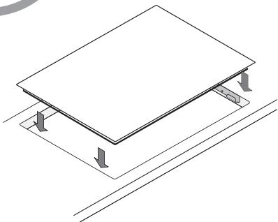 SAMSUNG NZ84F7NC6AB - INSTALLATION DE L'APPAREIL SUR LE PLAN DE TRAVAIL - 14