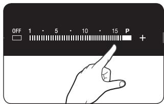 SAMSUNG NZ84F7NC6AB - SELECTIONNEZ LA ZONE DE CUISSON ET LE RÉGLAGE DE LA TEMPERATURE. - 2
