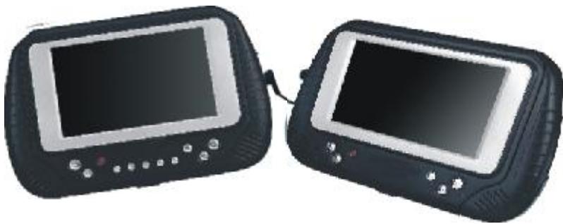 SIGMATEK PDX-1300BN - LECTEUR DVD PORTABLE AVEC ECRAN LCD ET LECTEUR DE CARTE - 1