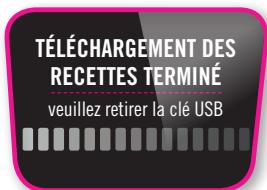 MOULINEX CEZ001 - Accéder à une recette téléchargée : - 10