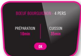 MOULINEX CEZ001 - MENU recettes : - 10