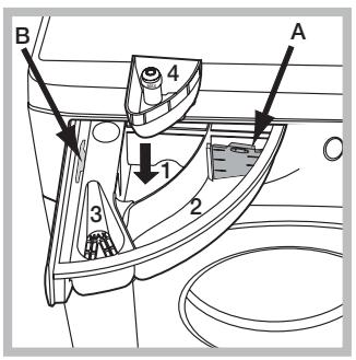 HOTPOINT-ARISTON WMG 1063BX BLANC - Tiroir à produits lessiviels - 1