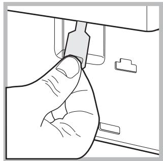 HOTPOINT-ARISTON WMG 1063BX BLANC - Ouverture manuelle du hublot - 3