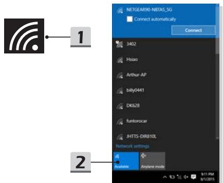 MSIPC portableMODERN 15 A10M - Connexion sans-fil - 2