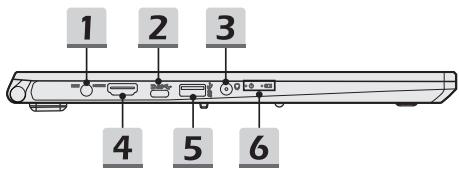 MSIPC portableMODERN 15 A10M - Port USB 3.2 gen 2 - 1