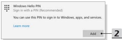 MSIPC portableMODERN 15 A10M - Comment configurer l'authentification par empreintes digitales avec windows hello - 6