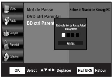SHERWOOD BDP 6003 - Vérouillage Parental BD - 3