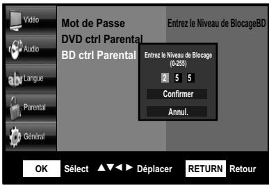 SHERWOOD BDP 6003 - Vérouillage Parental BD - 4