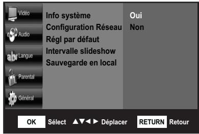 SHERWOOD BDP 6003 - Reconfiguration par Default - 4
