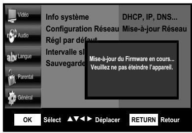 SHERWOOD BDP 6003 - Mise à jour du Réseau - 7