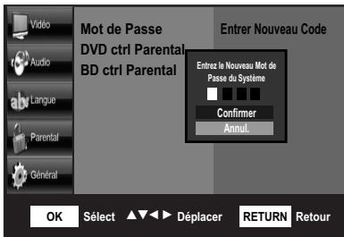 SHERWOOD BDP 6003 - Changer le Mot de Passe - 3