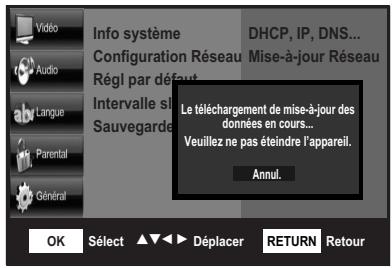 SHERWOOD BDP 6003 - Mise à jour du Réseau - 5