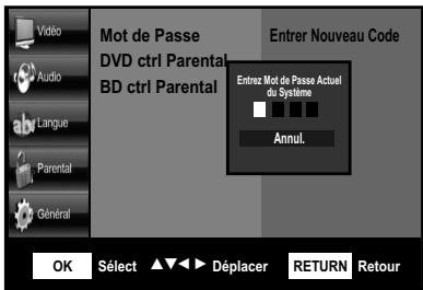 SHERWOOD BDP 6003 - Changer le Mot de Passe - 2