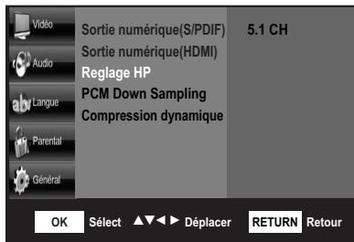SHERWOOD BDP 6003 - Réglage Enceinte - 2