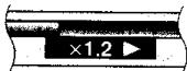 PANASONIC DVD-F65 - ■ Modification de la vitesse de lecture - 1