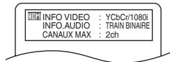 DENON DVD-1740 - Appuyer sur la touche display. - 1