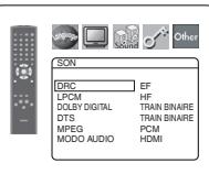 DENON DVD-1740 - MODO AUDIO (défaut : HDMI) - 1