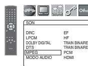 DENON DVD-1740 - MODO AUDIO (défaut : HDMI) - 4